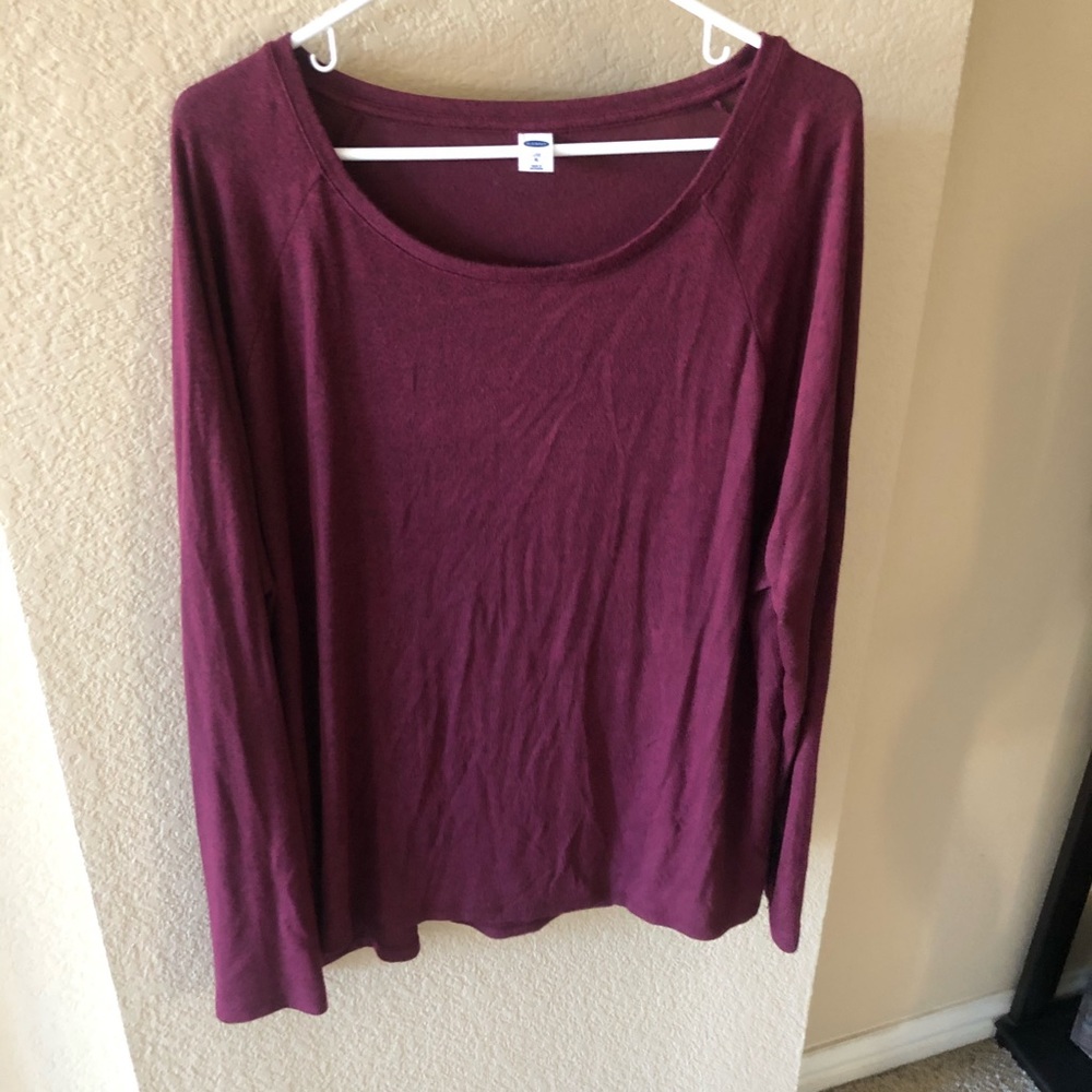 Heathered Maroon Luxe Sweater